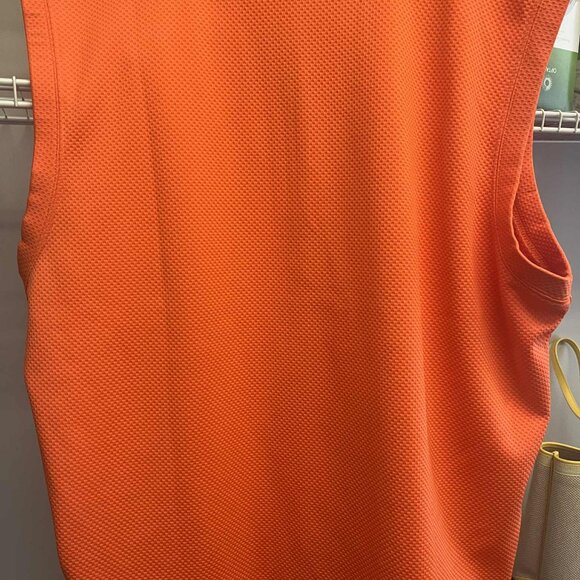 Fennec orange men's golf vest size large - Picture 4 of 4